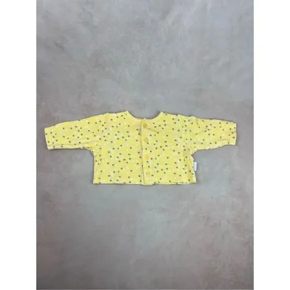 Vintage Star Celestial Style Top 0-3M Baby Newborn 90s Y2K