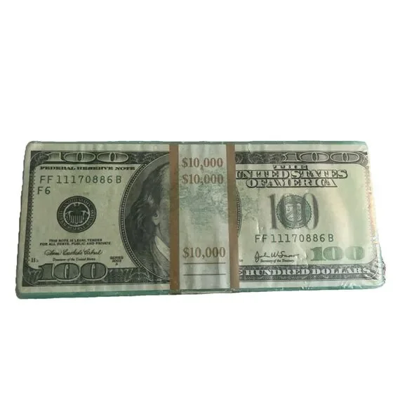 100 Dollar Bill Candle Gag Gift Money Funny White Elephant 6
