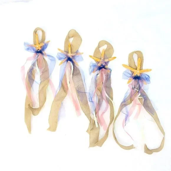 Hand-made Starfish Chair Sash