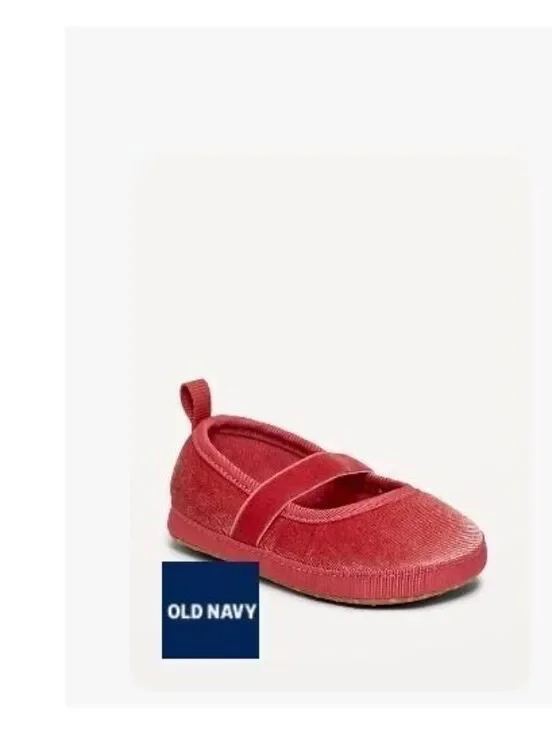 Velvet Ballet Flats for Baby