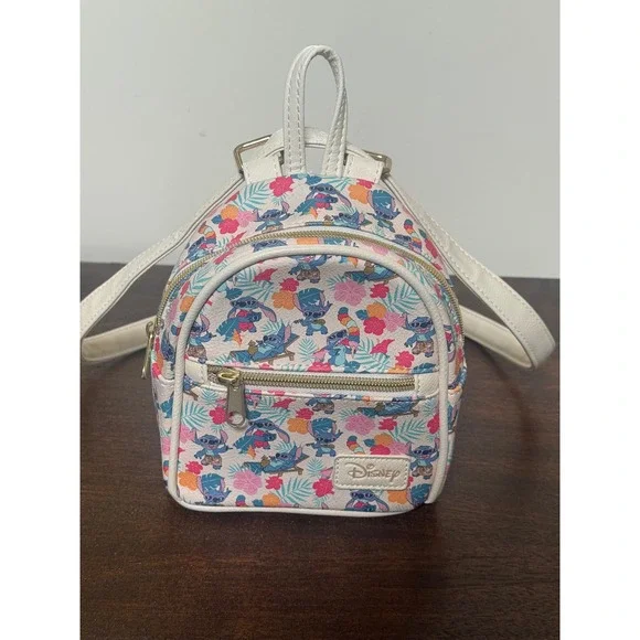 Disney Loungefly Lilo & Stitch Sunglasses Tropical Micro Mini Backpack Kawaii