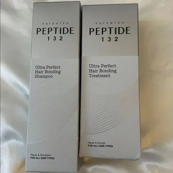 COSRX PEPTIDE 132 Hair Care Set - Bonding Shampoo & Hair BondingTreatment - NIB