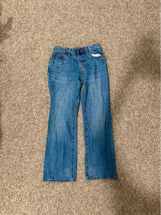 Old Navy Kids Straight Jeans Size 14 Regular Medium Wash