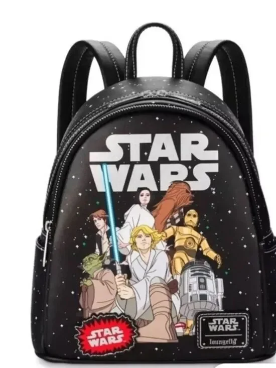 Disney Parks Star Wars Celebrate the Saga Loungefly Mini Backpack Glow Dark NWT