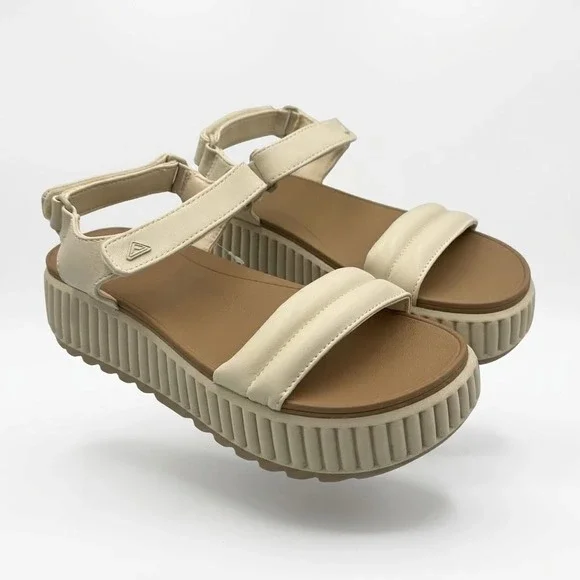 Reef Vista Higher Raya Sandals Women 11 Vintage Sand NEW Platform CJ6557