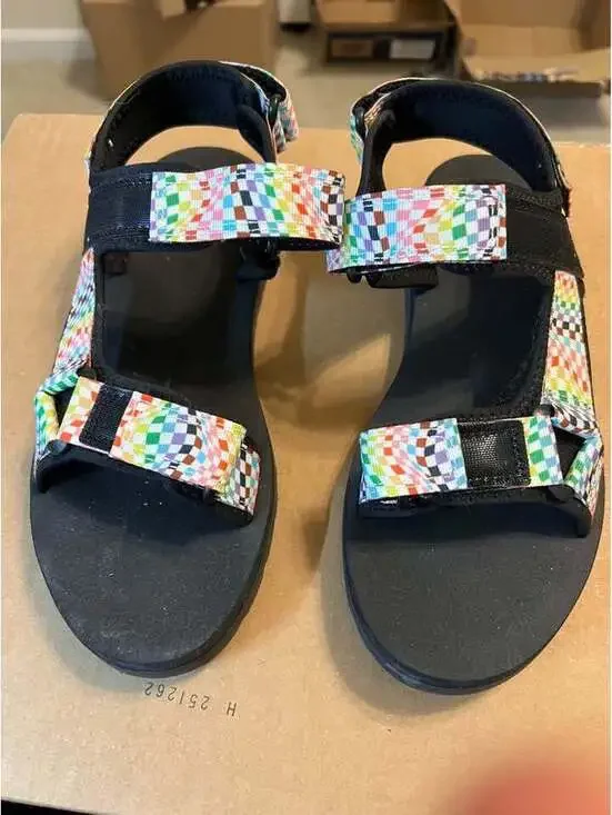 Target Pride Rainbow Women's Size 10 Sandals