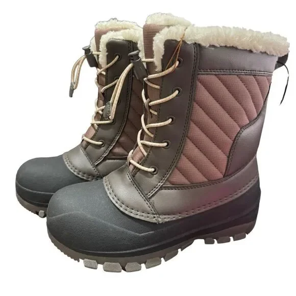 All in Motion Waterproof Girl's Snowboots‎ Size 1