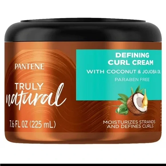 Pantene Truly Natural‎ Defining Cream With Coconut & Jojoba Oil 7.6 oz