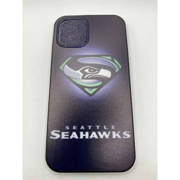 Seattle Seahawks iPhone‎ 12 Pro Case NFL Protective Cover Super Logo Design