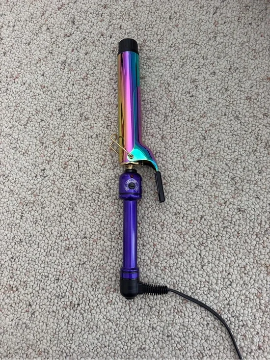 Hot Tools Professional Curling Iron Rainbow/purple - 1.5”