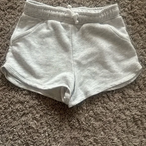 Gray Casual Shorts