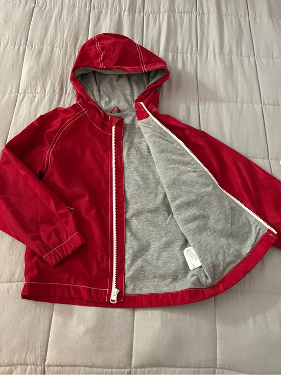 Old Navy cotton lined windbreaker for toddler, size 5T