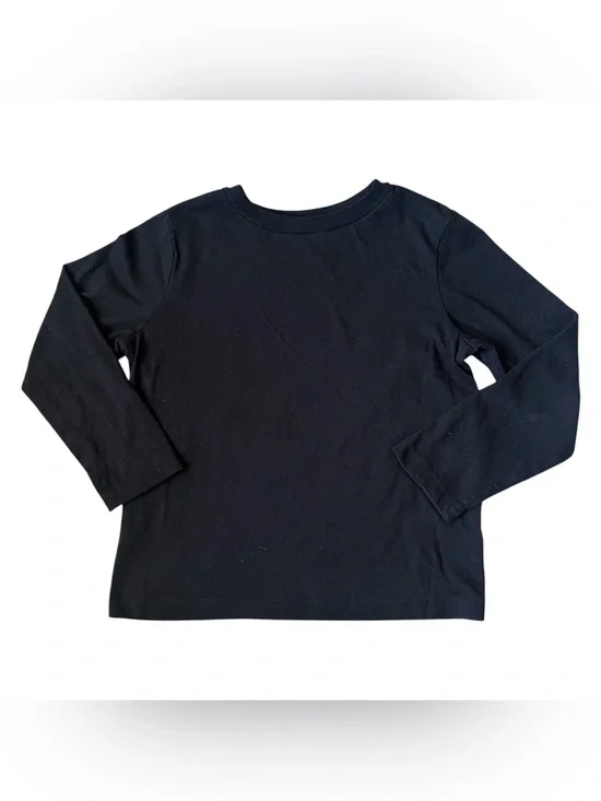 Old Navy Size XS 5 Boys Black tee long sleeve shirt