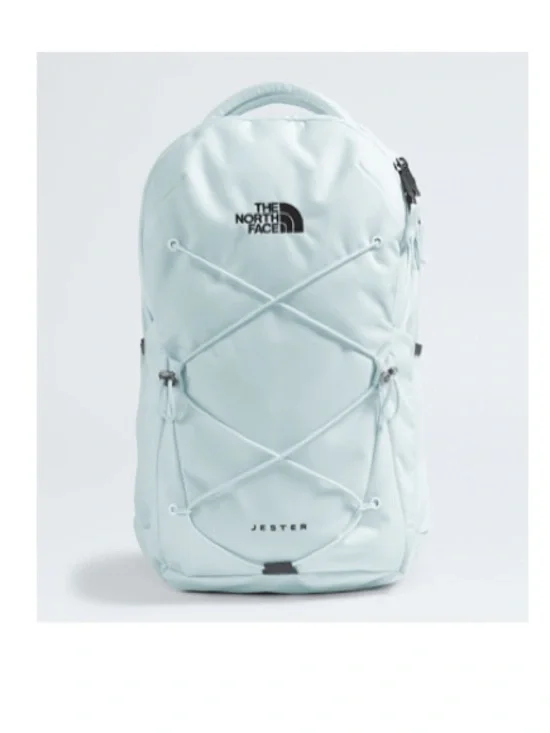 The North Face Women’s Jester Backpack 27L Ice Blue NWT 16'' Laptop Sleeve