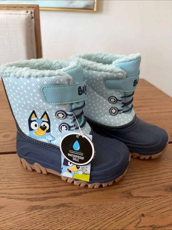 Bluey Waterproof Winter Boots New with tags