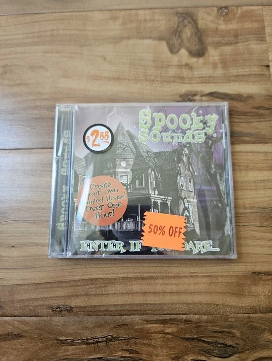 Spooky Sounds Halloween Party CD - Green