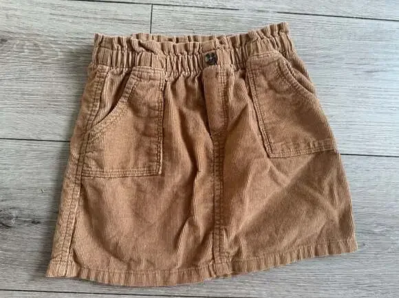 Old Navy Toddler Girls Brown Corduroy Mini Skirt Size 3T