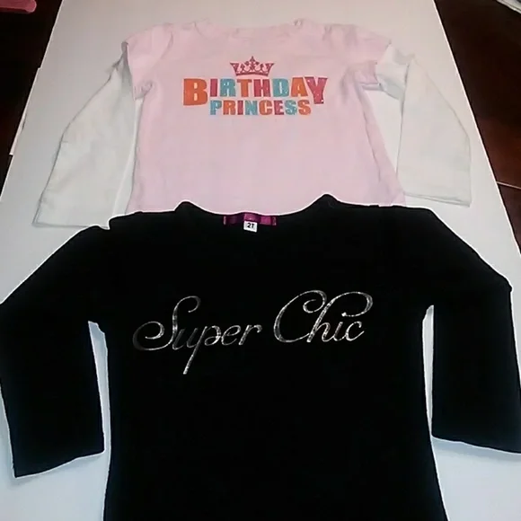 Toddler girl's 2-tops Bundle