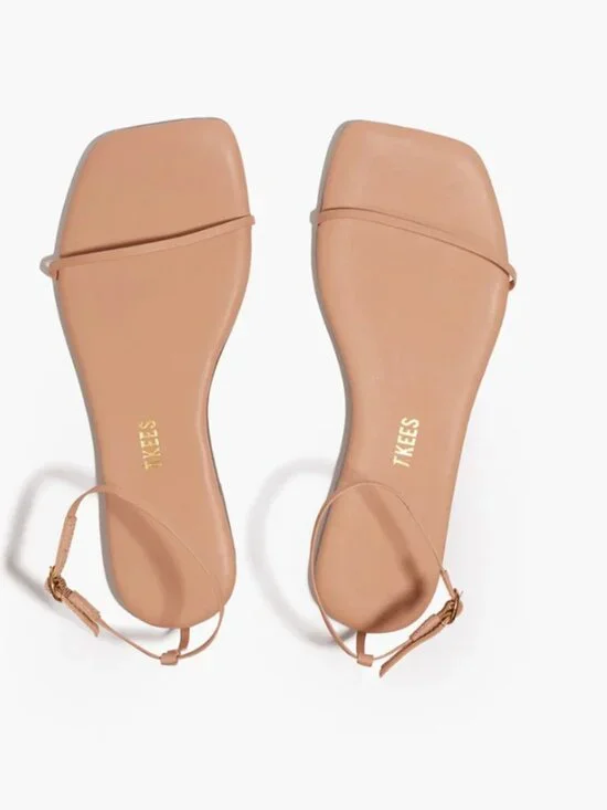 TKEES Square Toe Twiggy Sandals