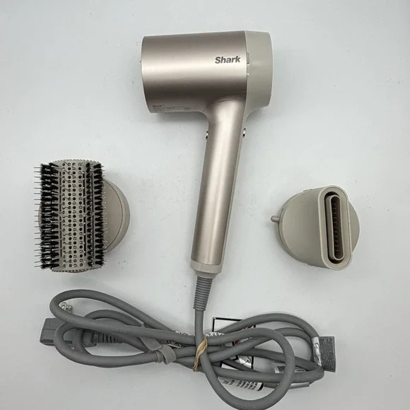 Shark HyperAIR HD112 Hair Dryer Stone IQ Concentrator Styling Brush
