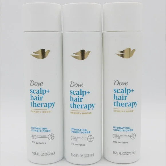Dove Scalp + Hair Therapy Density Boost Hydrating Conditioner 2 Pack 9.25 oz Ea‎