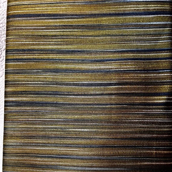 Crate & Barrel Drapery Panels-Vincenza Olive/50 W inches x 84 L inches