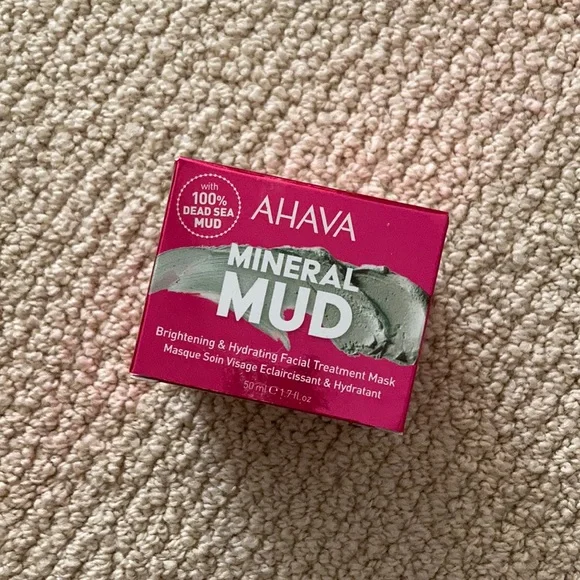 NEW Ahava Minera Mud Dead Sea Brightening & Hydrating Facial Treatment Mask NIB