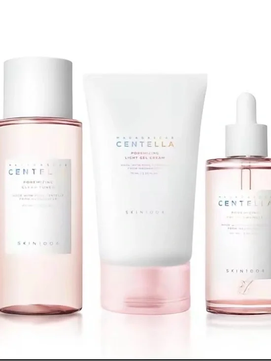 Centella Poreminizing Skincare Set - Soft Pink