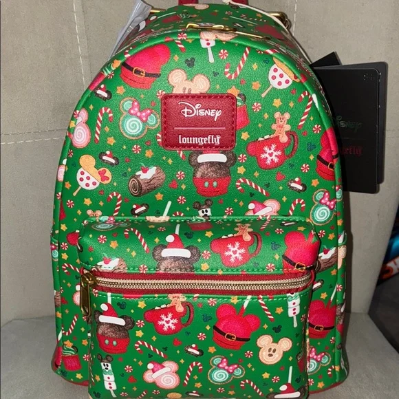 Loungefly Holiday Treats Mickey backpack