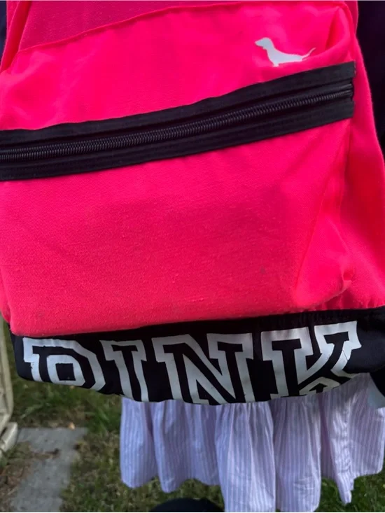 PINK Bright Pink Women’s Backpack - Casual Daypack