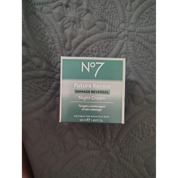 No7 Future Renew Damage Reversal Night Cream 50ml 1.69oz‎ Pepticology Skincare