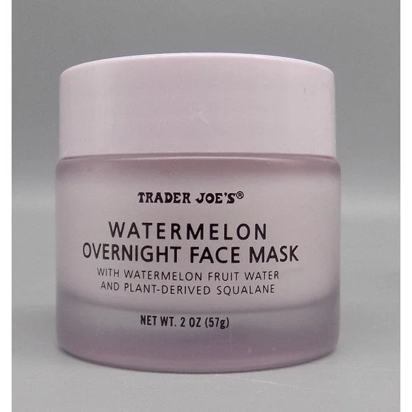 New Trader Joe's Watermelon Overnight Face Mask In Box 2 Oz Moisturizer