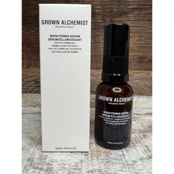 Grown Alchemist Brightening Serum 25ml | Full Size‎ NIB | MSRP=$70