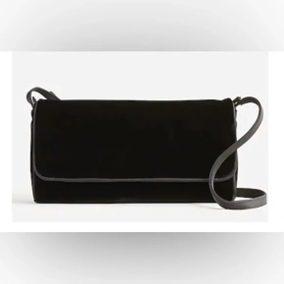 Jcrew velvet clutch