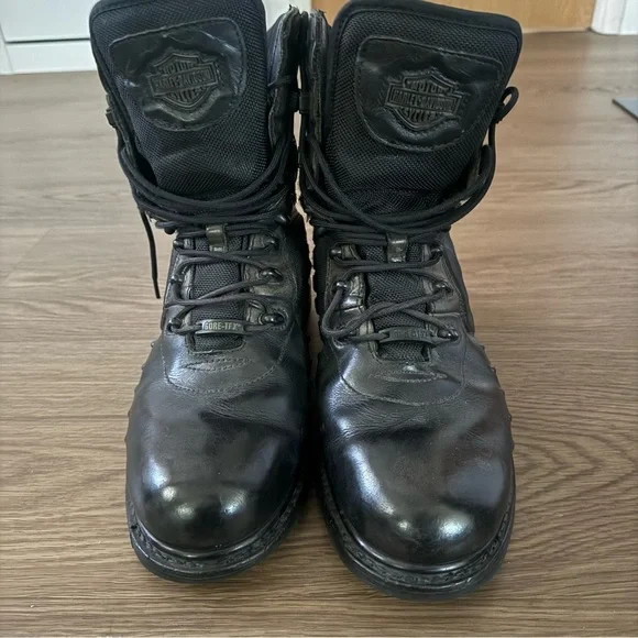 Harley-Davidson Men's Rugged gore tex Black Boots