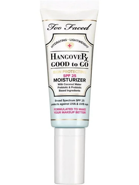NEW Too Faced Hangover rx Good to Go moisturizer