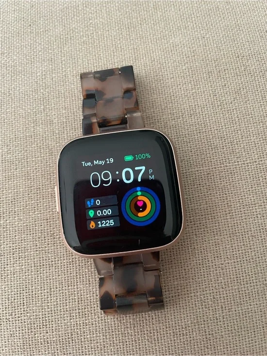 Fitbit Versa 2 Smartwatch Petal/Copper Rose