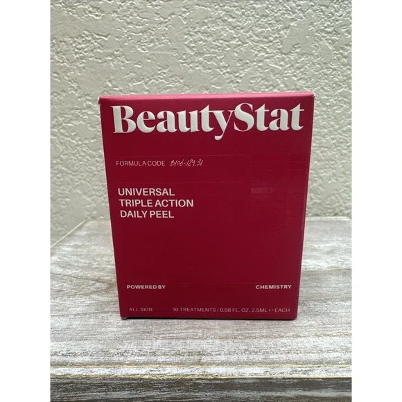 $6 🌙 BEAUTYSTAT - UNIVERSAL TRIPLE ACTION DAILY PEEL - 10 TREATMENTS -