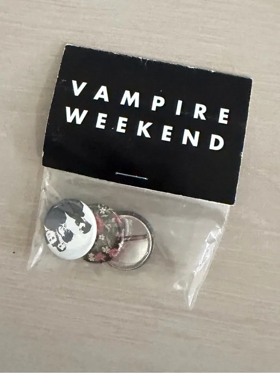 Vampire Weekend Buttons