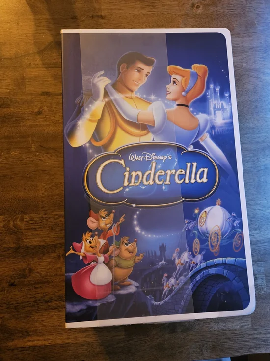 Viral Disney Classic Cinderella VHS Boxed Throw