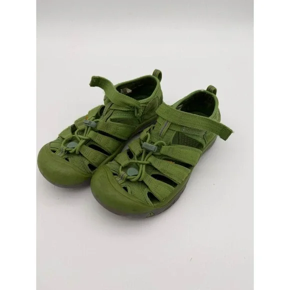 Keen Size 3 Green Newport H2 Sport Sandals Hiking Water Shoes Kids Trail Outdoor