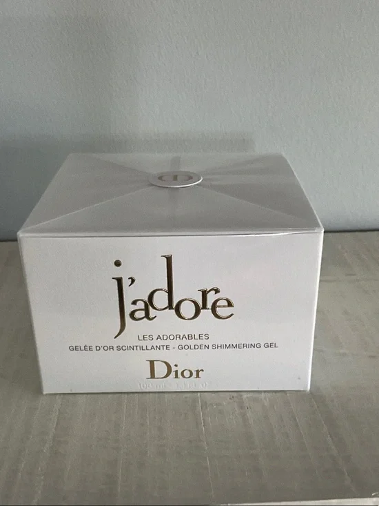 Dior J'adore Les Adorables Shimmering Gel - White & Gold