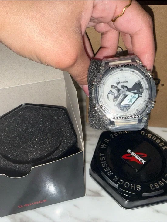 BRAND NEW Casio G-Shock Clear Watch