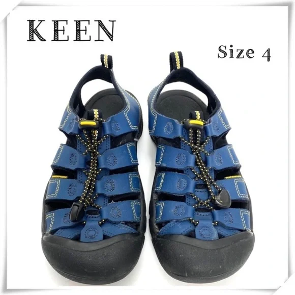 KEEN Kids Newport Waterproof Outdoor Hiking Sandals Blue Size 4