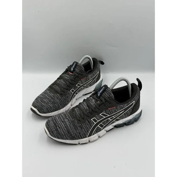 ASICS Gel-Quantum 90 Athletic Running Shoes Women's 9 Gray Black Lace Comfort
