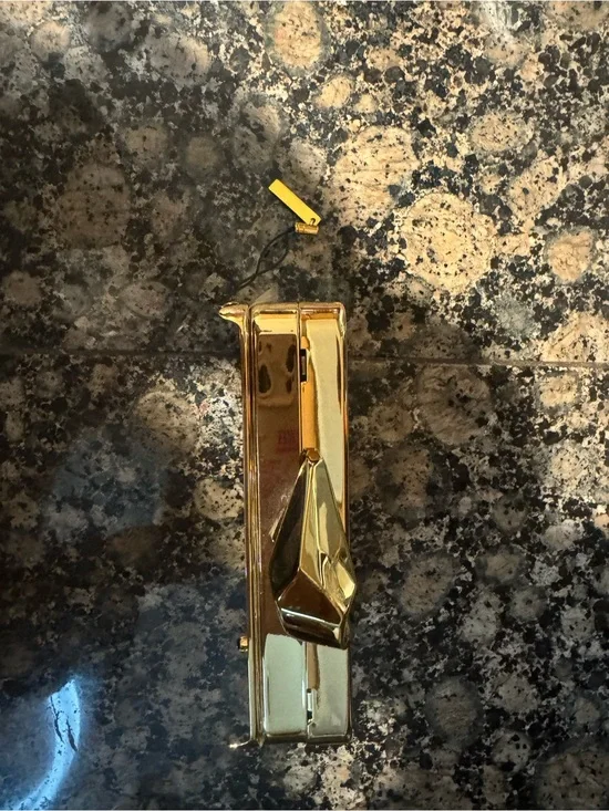 Kotur gold clutch phone case holder with chain vintage