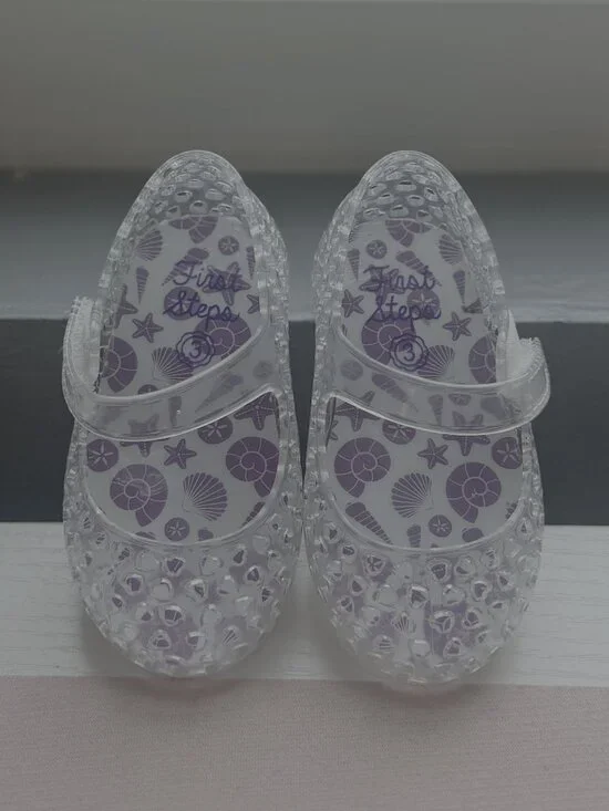 Purple Jelly Sandals Baby/Toddler Size