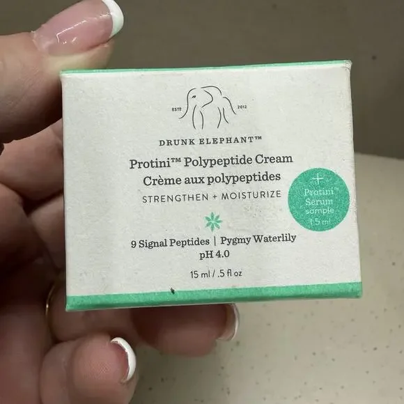 Drunk Elephant Protini Polypeptide Cream - 15ml strengthen moisturize NEW in Box