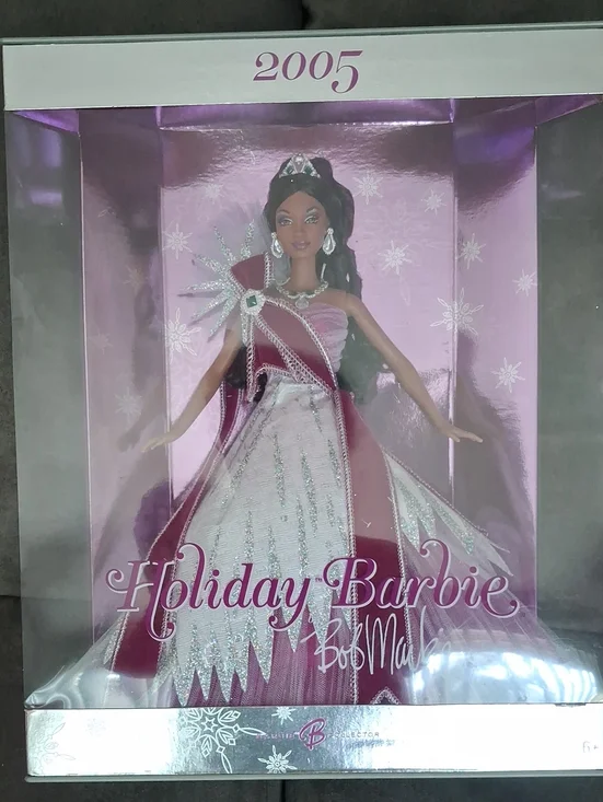 Barbie Holiday 2005 Doll - Pink, White, Silver