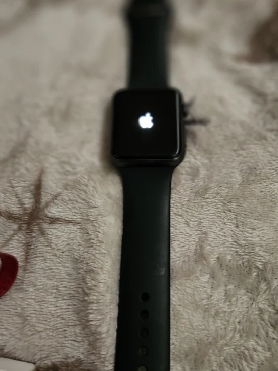 Apple Watch in Black with Black Sport Band SERIES 1